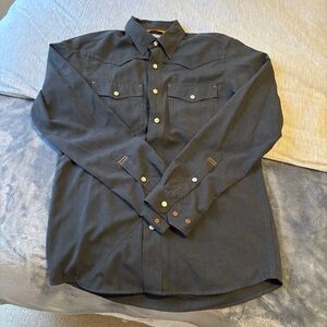 Orvis Charcoal Button-Down Shirt
